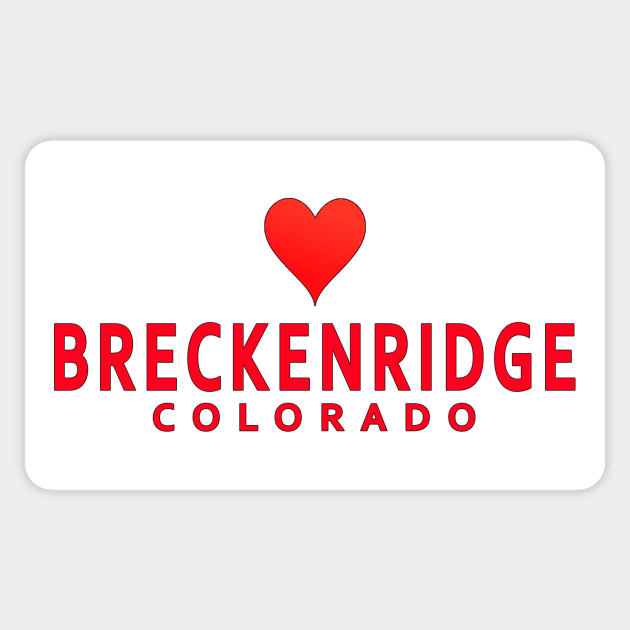 Breckenridge Colorado Sticker by SeattleDesignCompany